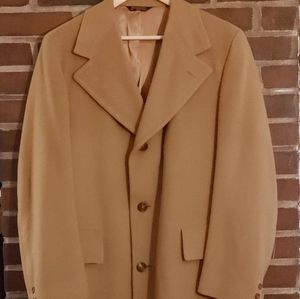 Vintage 100% cashmere over coat. Hand tailored tat